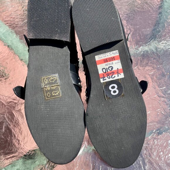 Le Château Black Ankle Boots - Picture 4 of 7